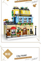 Bloques De Construcción MOC MORK Serie Urban Street View Para Niños Juguetes Educativos De Arquitectura Moderna Regalos Para Niños Varones - details 24