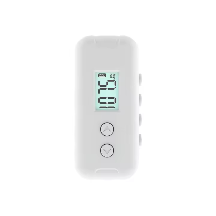 Mini Radio FM Portátil DSP Con Pantalla LCD Y Recibidor De Radios Deportivas Al Aire Libre 50-108MHz Con Salida De Auriculares 3.5mm - 1