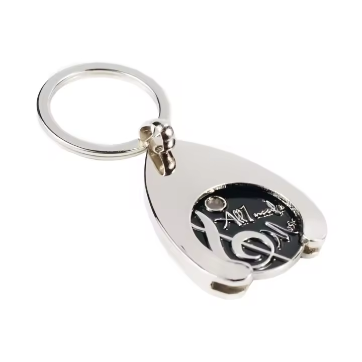Llavero Porta Moneda Clave de Sol Agifty K-1045 - 1