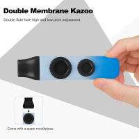 Kazu Flute ABS Zoukat Kazoo Con Dos Agujeros Reemplazables Boquilla De Soplado 10pcs Instrumento Musical Para Ukulele Y Guitarra - details 65