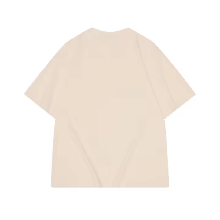 Camiseta De Algodón Pesada De 300g Sycpman Para Hombre Con Hombros Caídos Y Mangas Cortas En Color Sólido Para El Verano - 1