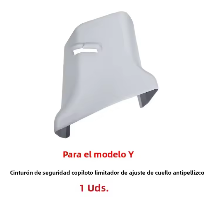 Ajustador De Cinturón De Seguridad Para Coche Para Tesla Model Y Limiter Anti-Neck Para Conductor Y Copiloto Panel Anti Cuello Con Freno De Cinturón - 1