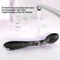 Vibrador De 12 Velocidades Con Punto G En Silicone - Masajeador De Prostata Para Mujeres, Estimulador Silencioso Recargable Por USB Juguetes Sexuales Adultos - details 5