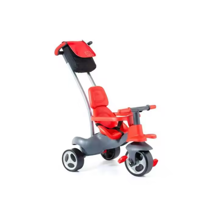 Triciclo Molto rojo Urban Trike Soft Control cinturones+Bolsa+Sombrilla - 1