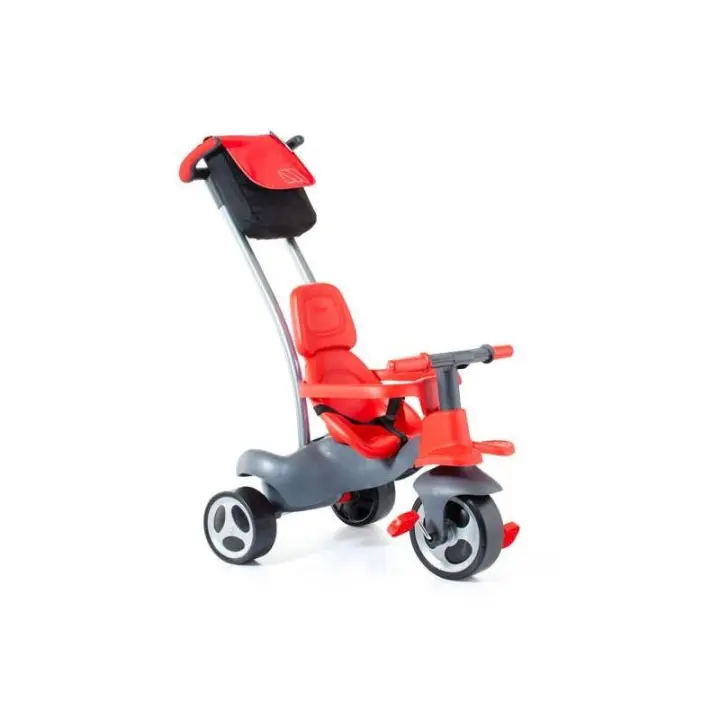 Triciclo Molto rojo Urban Trike Soft Control cinturones+Bolsa+Sombrilla - 1