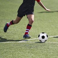 Balón De Fútbol Profesional Tamaño 5 PU Cuero Tejido Por Máquina Entrenamiento Deportes Balón De Soccer Negro Y Blanco - details 4