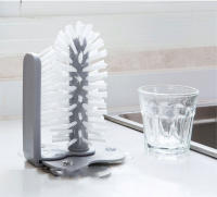 Set De 3 Cabezas De Cepillo Para Limpieza De Botellas De Agua Con Base De Absorción Para Cristales Y Cervezas Material De Nylon Eco-amigable - details 14
