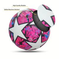 Pelota De Fútbol Clásica Profesional 1pc PU Tamaño 5 Oficial Ideal Para Entrenamiento Al Aire Libre Y Diversion - details 2