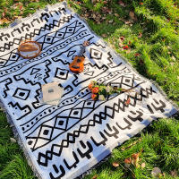 Carpet Bohemio Para Picnic Alfombra De Playa Portátil Para Camping Y Uso Doméstico Tapete De Sofá Tejido Poliéster 100% - details 8