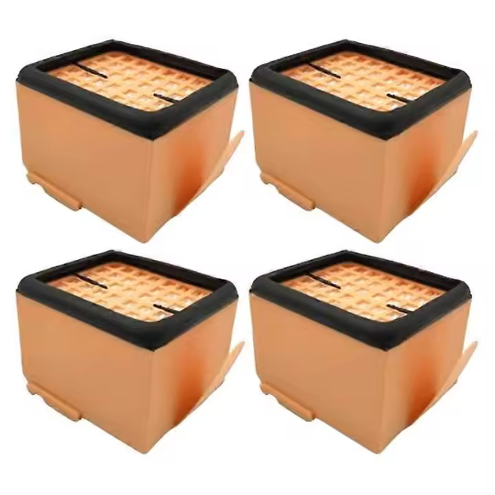 4 piezas HEPA Filtros elementos para Vorwerk Kobold vk135 vk136 Partes de aspirador repuesto - 1