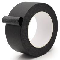 Cinta De Enmascarado Multi-Superficie Negra Fácil De Quitar Para Seguridad Pintura Artesanía Construcción Renovación Hogar - details 0