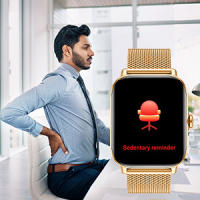 Reloj inteligente con Bluetooth para hombre y mujer, pulsera con Dial personalizado, control del ritmo cardíaco, llamadas, para Android e IOS, 2025 - details 5