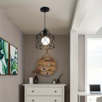Lámpara Colgante Industrial Moderna Loft Retro Creativa Para Café Americano Decorativa De Hierro Para Pasillo Y Escalera - details 2