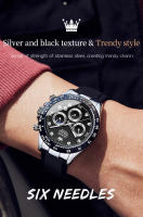 Reloj De Lujo Para Hombre OLEVS Cronógrafo Resistente Al Agua Con Manos Luminosas Reloj Deportivo De Marca Top Cuarzo Fashion Casual - details 5