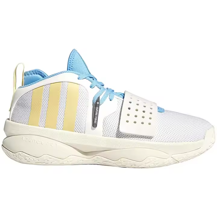 Zapatillas de Baloncesto Adidas Dame 8 Exptly para hombre en color blanco - 1