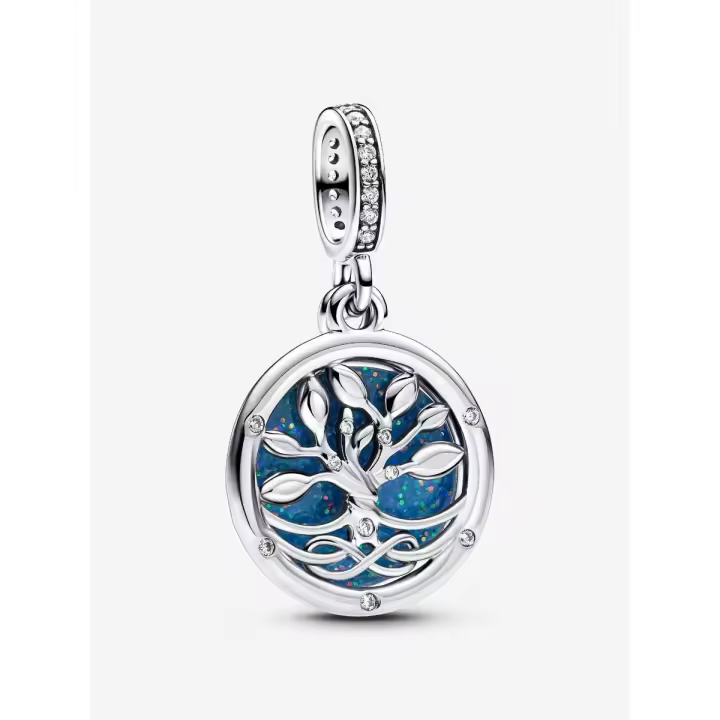 Charm Colgante Pandora Árbol del Infinito que brilla en la oscuridad 793599C01 - 1