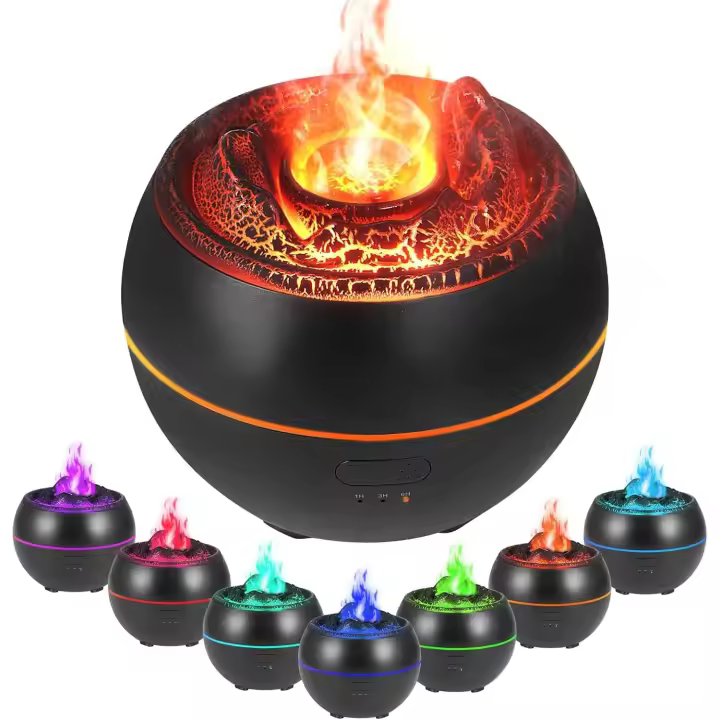 Sin Agua, Humidificador Difusor para El Hogar, Oficina, Dormitorio (Negro) - 1