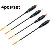 4pcs/lot Flotadores De Pesca Con C Cola De Pino De Paulownia 8g-10g 24cm-26cm Para Pesca De Carpa - details 0