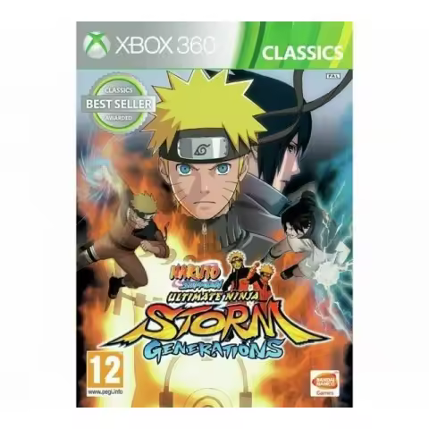 Naruto Shippuden: Ultimate Ninja Storm Generations (Classic) Juego Fisico para Consola Microsoft Xbox 360 - 1