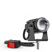 Lente Proyector LED Para Faro De Motocicleta Mini Luz Auxiliar 12V-80V Para ATV Scooter Accesorio De Lampara Moto TCYATO - details 0