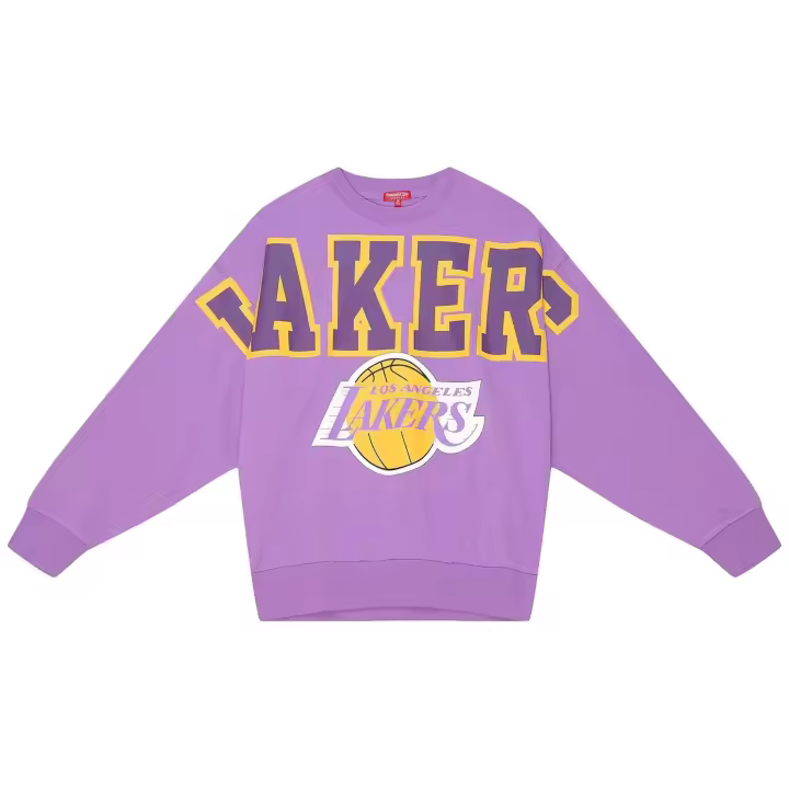 Sudadera Mitchell & Ness Women´S Logo Lt Fleece Los Angeles Lakers - 1