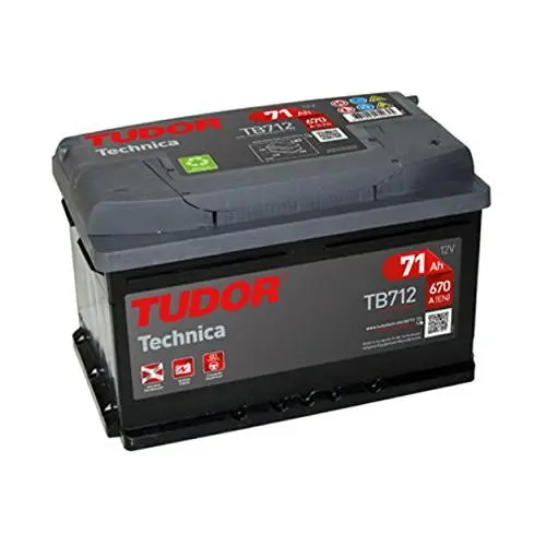 Batería Automoción Tudor TB712 - Alta Calidad - 1