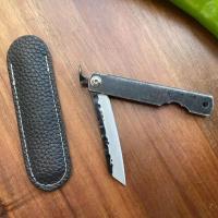 Cuchillo De Bolsillo Plegable Higonokami Hecho a Mano Forzado Portátil EDC Herramienta Camping Cuchillo Cortador Cocina Fruta - details 3