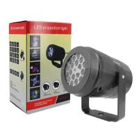 Lámpara De Proyección De Copos De Nieve Para Interior 16 Patrones Decoración Navideña Luz Colorida Rotativa Spotlights Para Crear Atmosfera De Festivales - details 6