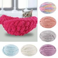 Hilo De Cenillo Multicolor De 250g Para Tejer Y Crochet Cojín Mantel Suave Cálido Línea Gruesa Para Bufanda Y Abrigo - details 0