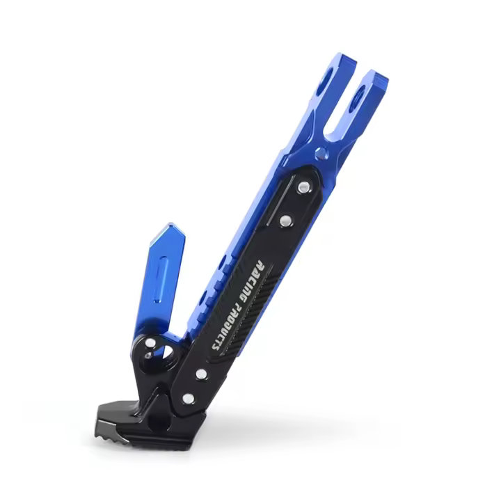 Soporte Ajustable De Metal Para Motocicleta Y Bicicleta Pie De Apoyo Para Estacionamiento Accesorios De Motocicleta DUOBEISI - 1