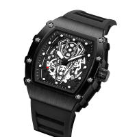 Reloj De Cuarzo Para Hombre Con Correa Negra Deportivo Y Casual Con Calendario Reloj De Pulsera Moda Y Comodidad - details 5