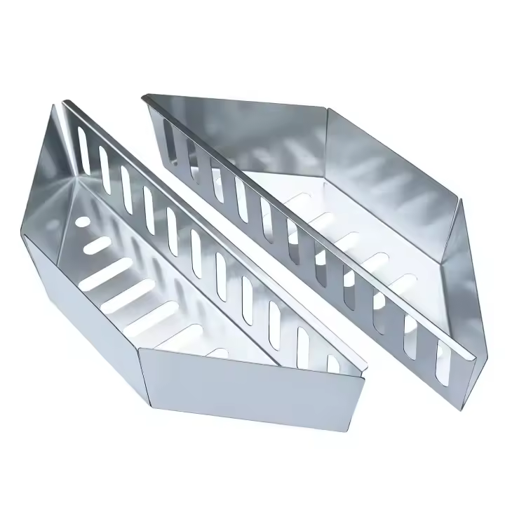 2Pcs Cesta De Carbón Para Barbacoa Soporte Para Asador Accesorios De Barbacoa Resistente Al Calor Material De Acero Inoxidable Fácil De Limpieza - 1