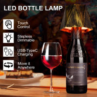 Lámpara LED Recargable Impermeable Con Interruptor Táctil Para Botella Luz Nocturna Creativa Para Bar Y Café Ajustable Para Atmosfera Retro - details 0