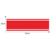 Pegatina De Estriado Para Capó De Coche Universal Modificada En Vinilo Decoración De Lado Del Cuerpo Para Carreras Y Automóviles - details 9