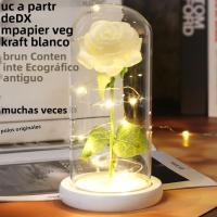 Rosa De Galaxy Artificial Para Decoración De Boda Y Regalo De San Valentín Y Día De La Madre Estilo Creativo Y Bellas Flores Artificiales Para El Hogar - details 14