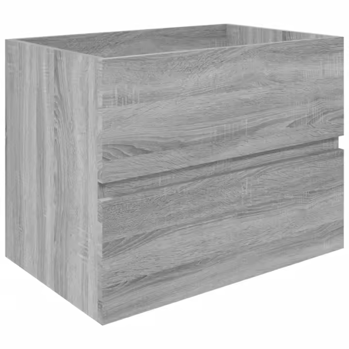 Mural de lavabo Madera de Ingeniería gris Sonoma 60x38,5x45 cm - 1