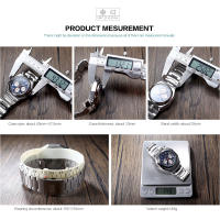 Reloj De Cuarzo Para Hombre MINI FOCUS Cronógrafo Resistente Al Agua Con Luminiscencia Y Calendario Correa De Acero Inoxidable Estilo Business - details 0