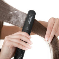 Steampod Hierro De Peluquería Profesional Cerámico Ajustable En Temperatura Con Pantalla LED Viajero PTC Placa Para Cabello Corto Seco Y Humedo 140-230°C - details 6