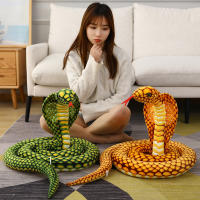 Juguete De Peluche Cobrera Simulada De Colores Variados 80/170/240cm Juguetes Suaves Decoración Para El Hogar Animales De Peluche Divertidos Y Falsos Dibujos Animados Para Adultos Y Niños - details 10