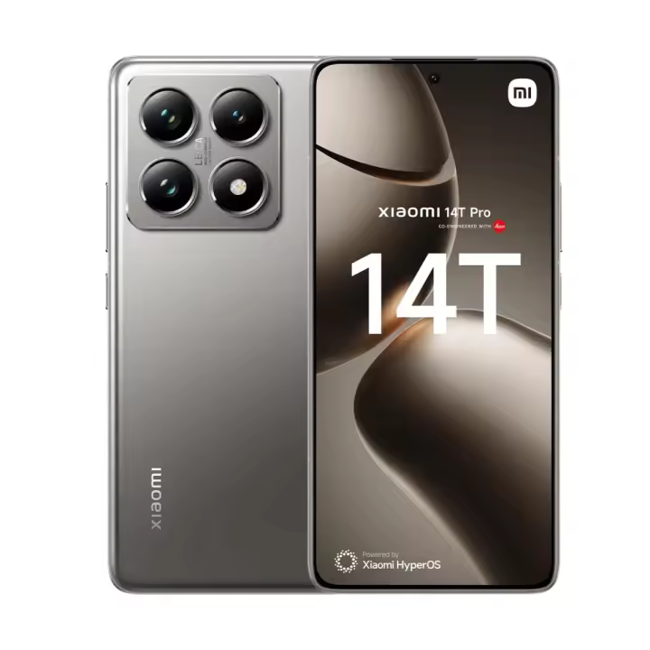 Xiaomi 14T Pro 5G 12GB/256GB Gris Titanio (Titan Gray) Dual SIM - 1