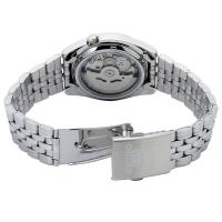 Reloj Automático hombre Seiko 5 SNK393K1 dial negro correa acero - details 2