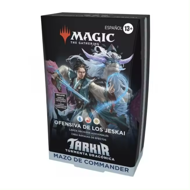 Magic The Gathering - Tarkir Dragonstorm Commander Deck Jeskai Striker (inglés) Raíz Merchan-Store - 1