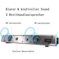 Altavoces para computadora, altavoces pequeños para PC con alimentación USB, RGB colorido - details 2