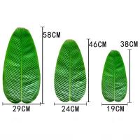Planta Artificial De Palma Trofeo Verde Tropical Impermeable 1 Pieza Decoración Para Jardín Casa Fiesta Mesa Accesorio De Frutas - details 1