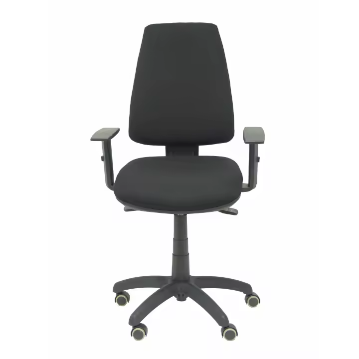 Silla de Oficina Ergonómica Piqueras Y Crespo Elche S con Brazos Regulables y Ruedas de Parqué - 1