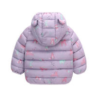 Chaqueta De Poliéster Para Niños Con Capucha Y Cierre De Cremallera Outerwear Ligera Para Otoño Con Estampado De Dinosaurio Cartoon - details 20