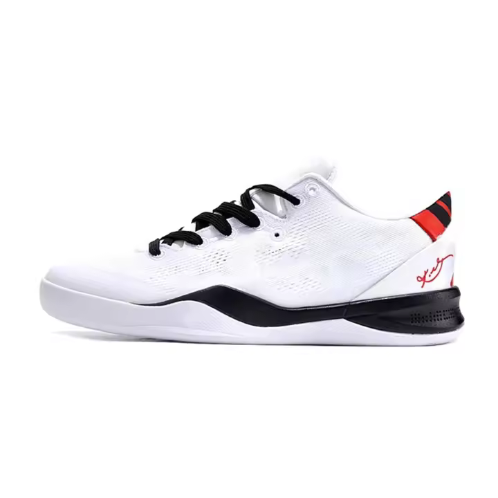 Basketball shoes White Breathable Flat Walking Trainers Casual Sneakers 8s Designer Men Sports Women Outdoor Running Shoes - 1