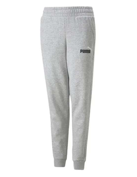 Pantalón Puma ESS 2 Col Logo B Gris - Corte Clásico - Algodón de Calidad - Modelo Elegante - 1