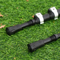 20 Piezas De Poles De Trekking Nordic Walk Bastón De Escalada Reemplazo Alpenstock Protector De Tacón De Goma Para Acampar Al Aire Libre - details 1
