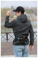 Bolsa De Pecho Táctica Para Ciclismo Camping Pesca Senderismo Kit De Reconocimiento Bolsa De Hombro Cinturón Bicolor Nylon Unisex - details 18